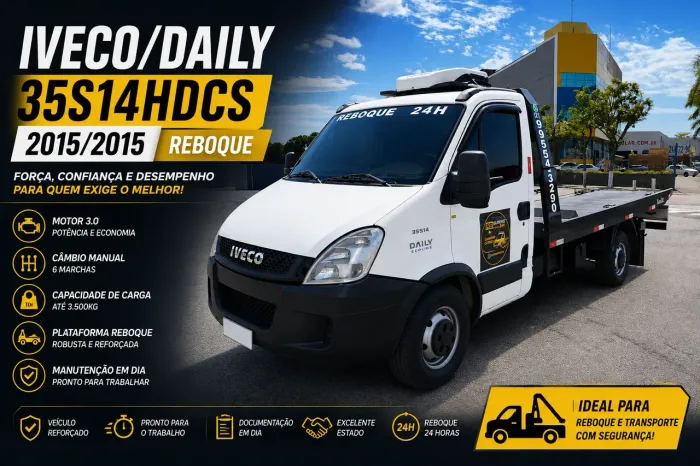 Iveco Daily Chassi 35s14 3.0 16V Diesel Mec. (e5) 2015