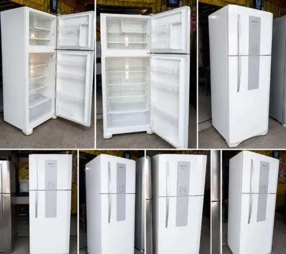 Geladeira Electrolux Infinity 1 porta branca com painel digital Frontal!