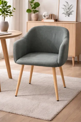 Cadeira Estofada Moderna - Conforto e Estilo no Seu Ambiente!