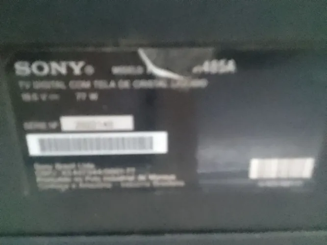 VENDO TV SONY DE 50 COM DEFEITO LIGA NÃO DA IMAGEM *9/// *02