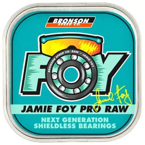Rolamentos de Skate Bronson Raw Jamie Foy Pro Model - Importado dos EUA