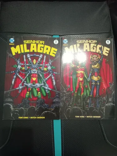 DC Senhor Milagre Tom King. Volume 1 e 2