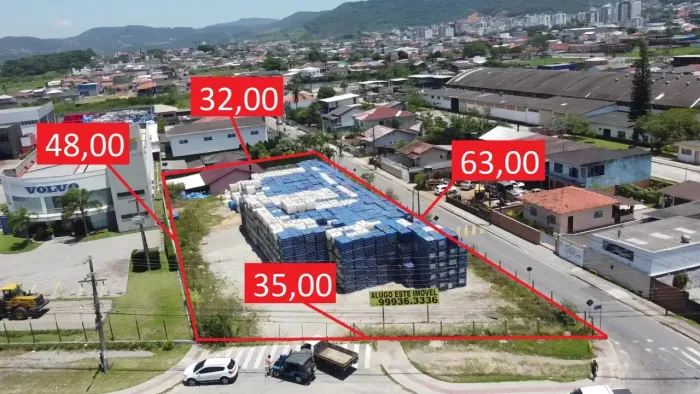 Terreno para alugar BR 101 .sul Centro - Palhoça - Santa Catarina