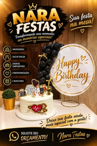 Sua festa na mesa! 