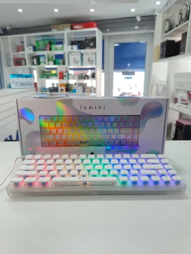 Teclado Gamer Mecânico 60% RGB Novo