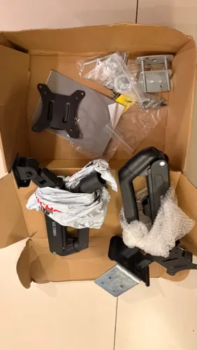 Suporte para 2 monitores Nimbo 200 com pistão a gas.