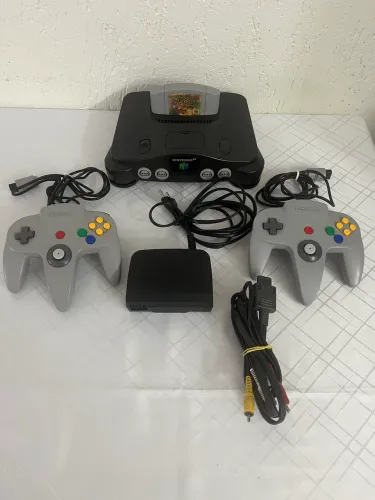 Nintendo 64 tdo Original com Mario