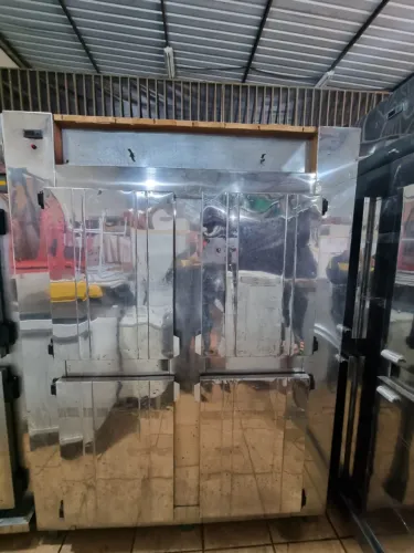Cervejeira inox 1,51x0,75x2,05m com 4 portas 127 volts com garantia e nota fiscal