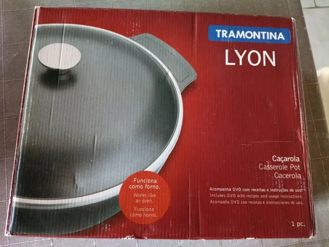 Panela caçarola Tramontina nova