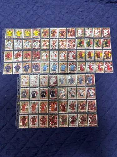 Kit COMPLETO figurinhas Legends Extra Sticker Copa 2022