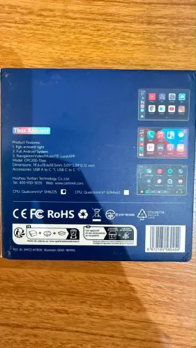 CarlinKit T-Box Ambient (ou LED) Android AI Box