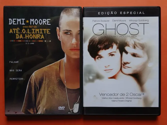 Dvd Até o Limite da Honra + Ghost - Demi Moore