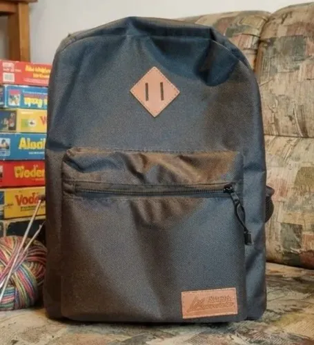Mochila escolar preta