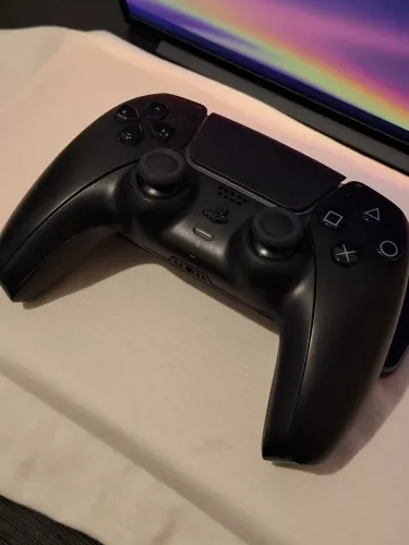 Controle PS5 DualSense Midnight Black Original + Cabo USB-C