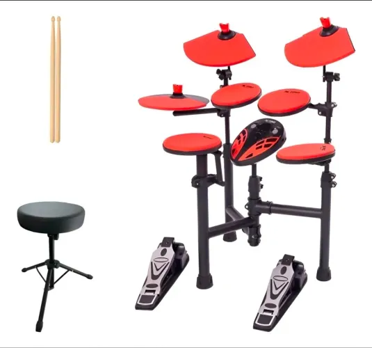 Bateria ibanez ed2 Orange profissional com banco