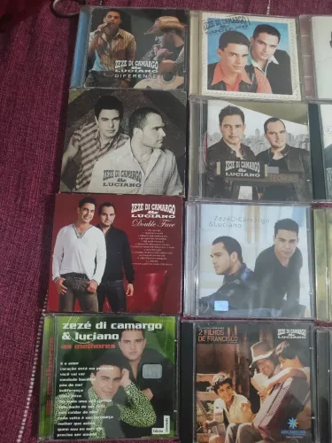 Zeze Di Camargo & Luciano cds em perfeito estado de conservação mais dvd avulso ou lote 