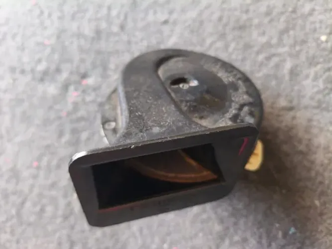Buzina Tipo Caracol Fiamm Original Plug 2 Terminais 12v