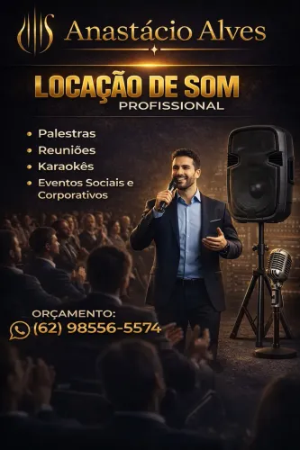 Locação de som para palestras, reuniões , karaokê, eventos diversos 