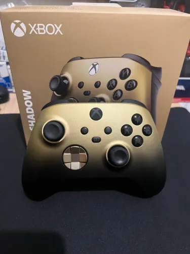Controle Xbox Gold Shadow Special Edition
