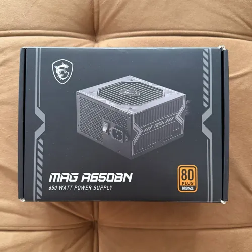 Fonte MSI MAG A650BN (Garantia até 2028)