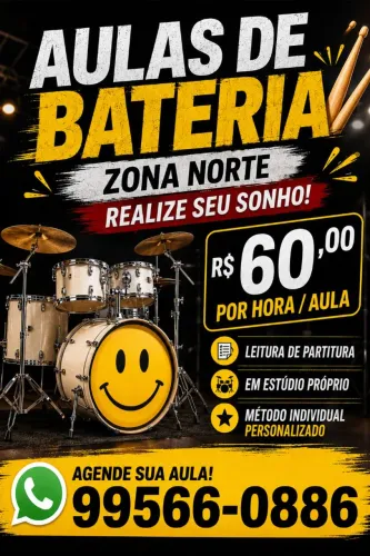 Aulas de bateria 