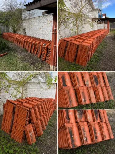 Telhas de cerâmica