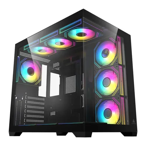 Gabinete gamer ATX acegeek omniview