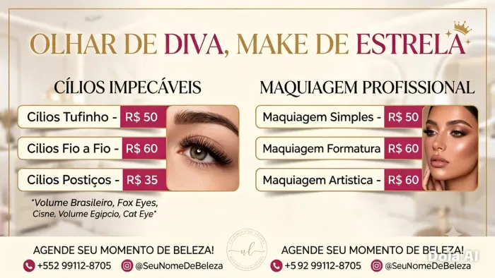 Lash e estéticas