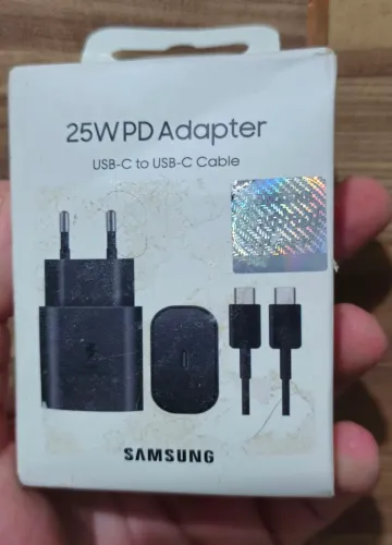 Carregador Samsung 25W Carregamento Rápido. Original.