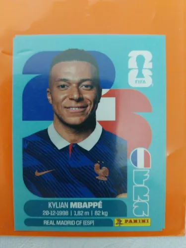 Figurinha Kylian Mbappé