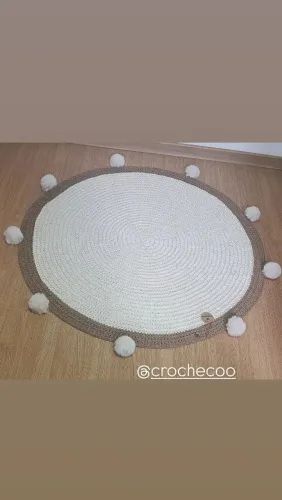 TAPETE DE CROCHÊ SOB MEDIDA POR ENCOMENDA