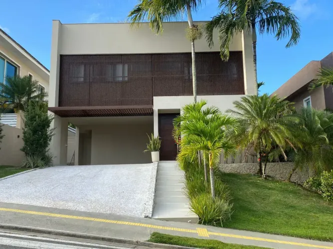 Casa a venda em Alphaville  Salvador 2 com 4 suites piscina e área gourmet