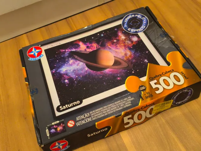 Quebra Cabeças Saturno 500 peças