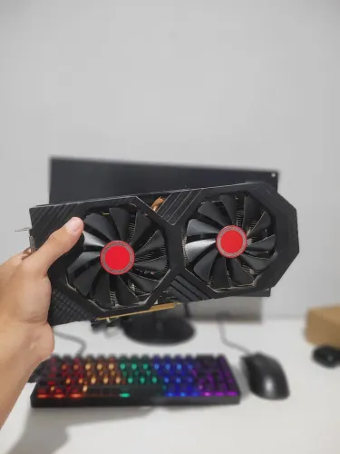 Placa de Vídeo Radeon RX 580 XFX Original em perfeito estado