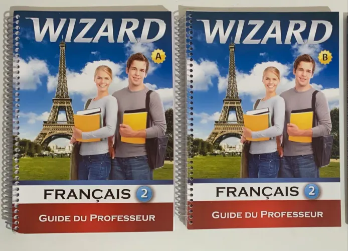 Livro wizard francês 2,4 e 6 do professor 
