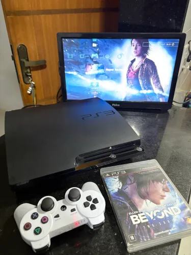 Ps3 slim DESBLOQUEADO TOPP(ENVIO OLXPAY)