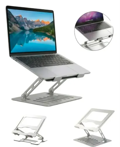 Suporte Dobrável Rotativo Notebook Tablet Resistente