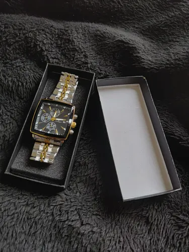 Relógio Masculino Estilo premium, aço dupla fase, elegante e resistente