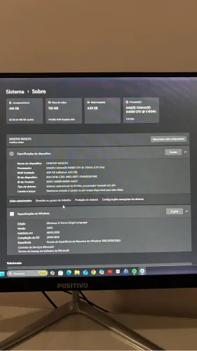 Computador All-in-One Positivo Union 