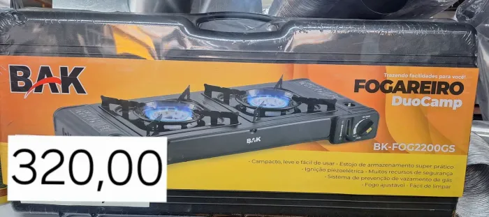 fogao fogareiro gás