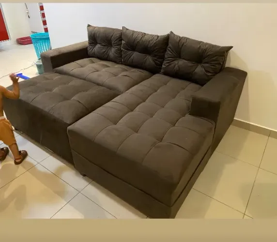 SOFÁ . SOFÁ . Chaise marrom 