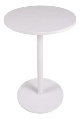 Mesa Lateral De Apoio Redonda Decorativa Luxo P/ Sala Quarto