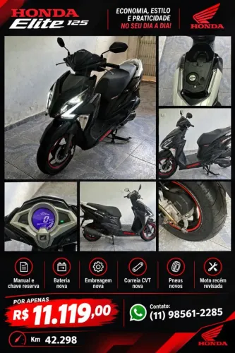 Honda Elite 125 - 2019