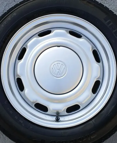 Rodas da Parati Club originais aro 14 c/ pneus Pirelli 175/65
