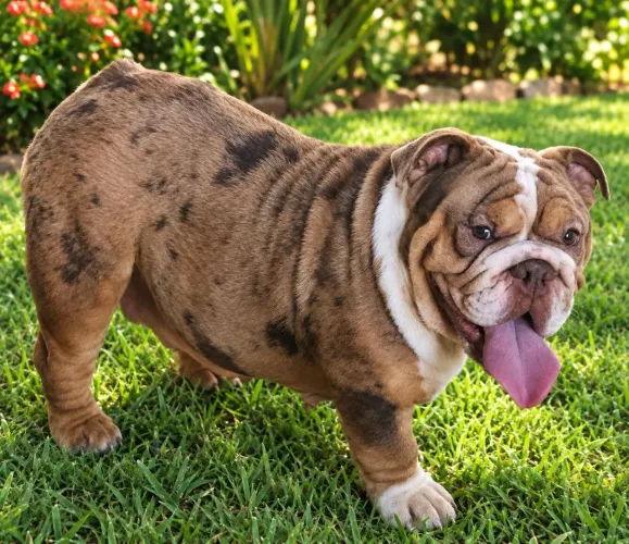 Filhotes de buldogue inglês exotic