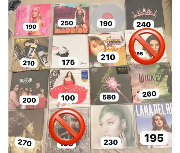 KIT DISCOS DE VINIL VÁRIOS ARTISTAS (VENDO SEPARADO) - USADO - EXCELENTES CONDIÇÕES