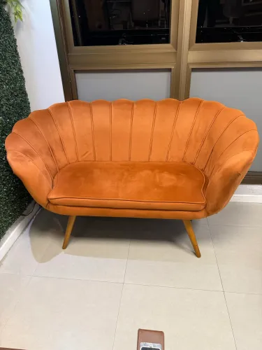 Sofá namoradeira Veludo Luxo
