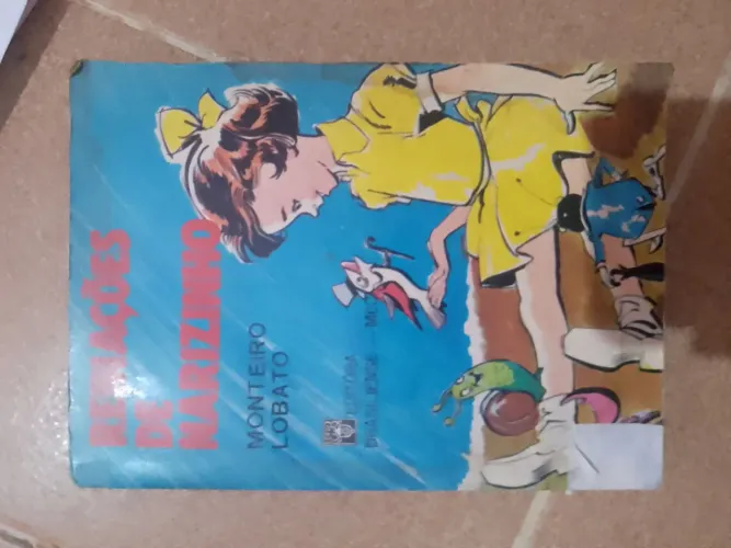 Livro reinações de narizinho monteiro Lobato 1971
