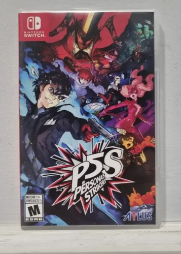 Persona 5 Strikers Nintendo Switch Mídia Física Original com Caixa