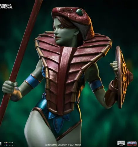 Teela Deusa Guerreira Iron Studios Motu He-man